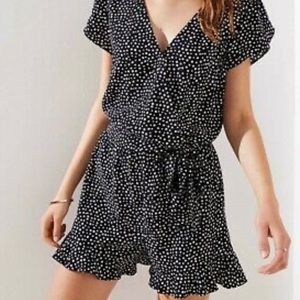 Loft size small polka dot romper